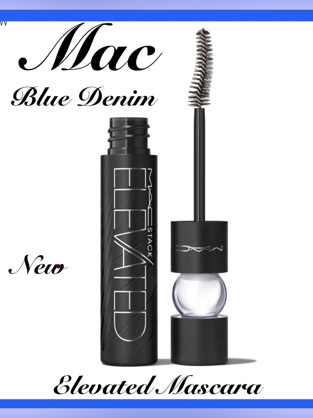 MAC Cosmetics Elevated Mascara — Blue Denim